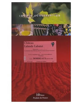 Bordeaux Rouge 2012 BIB lalande labatut