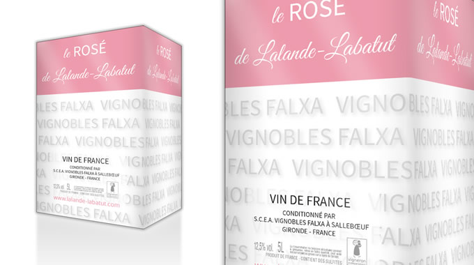 bordeaux rose bib lalande labatut